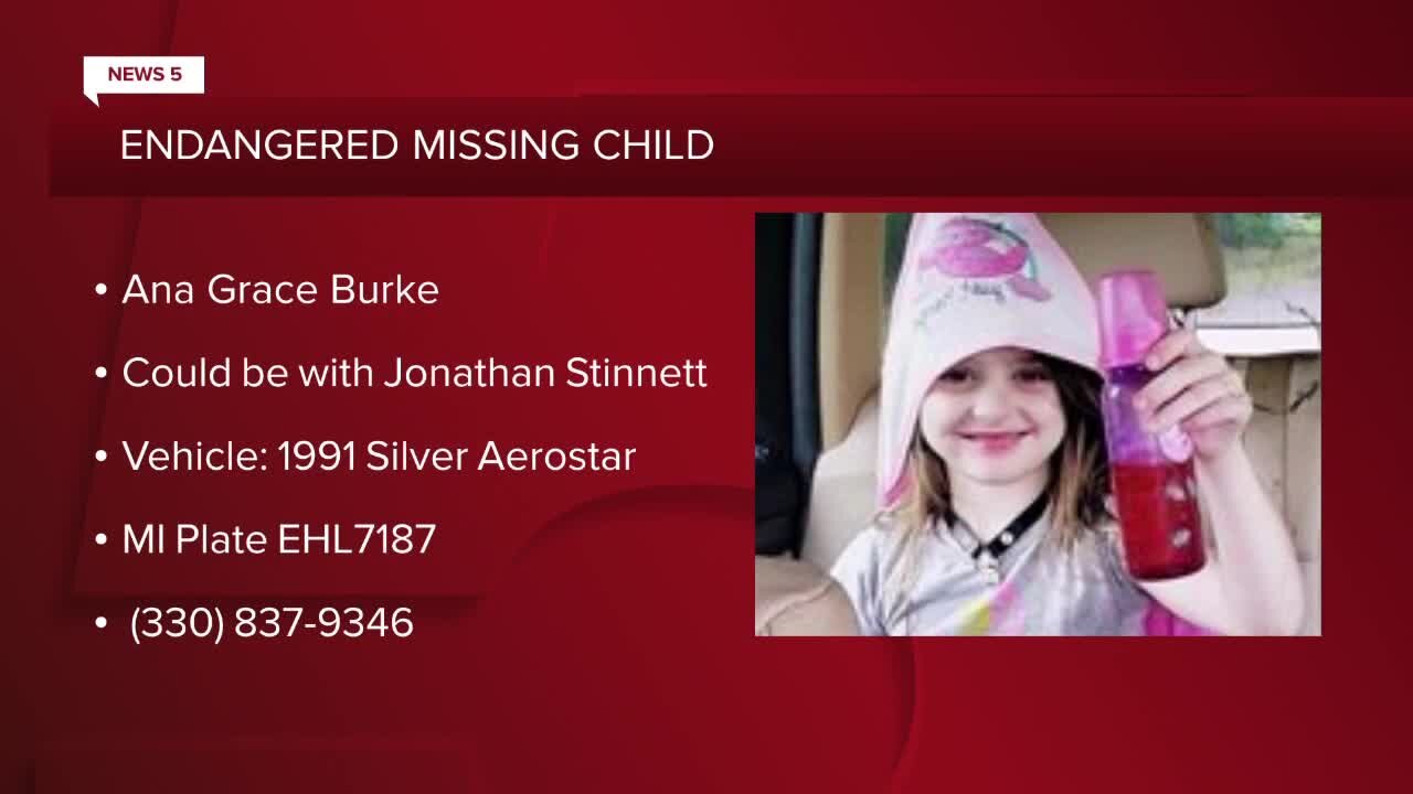 Jackson Township police searching for missing 6-year-old girl