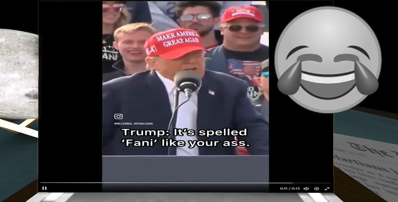 Trump Rally in Ohio: It's spelled 'Fani' like your ass.