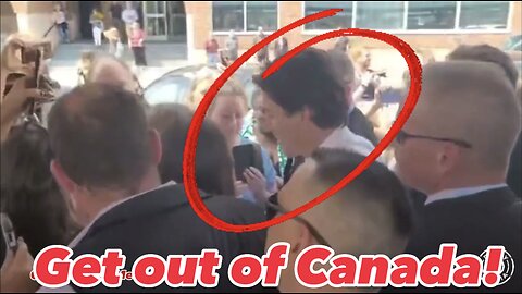 Trudeau Heckled in Belleville!!