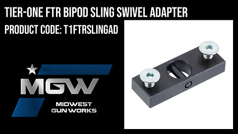 Tier-One FTR Bipod Sling Swivel Adapter - T1FTRSLINGAD