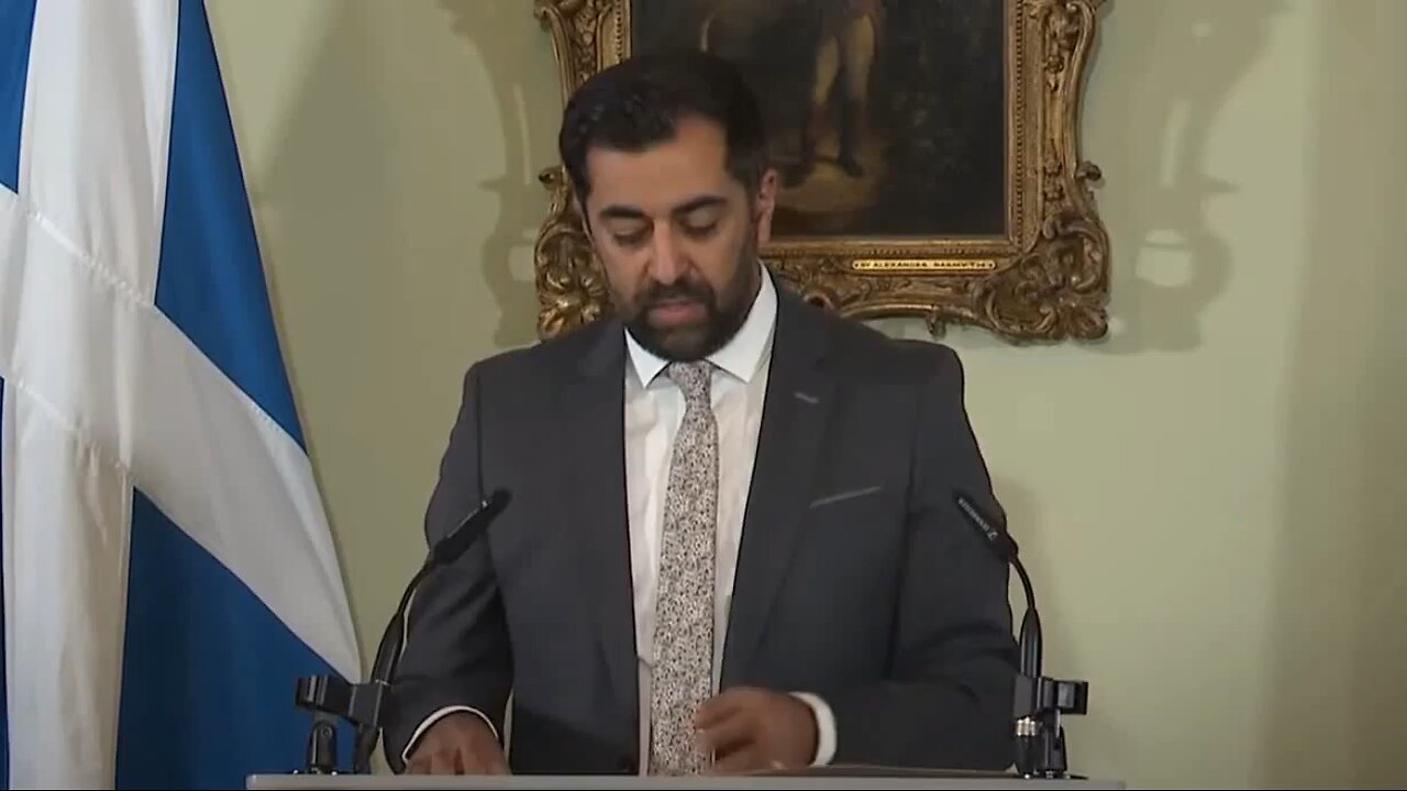 Humza Yousaf, Scotland's First Minister, steps down