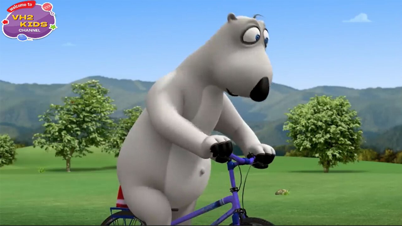 Bernard Bear's Epic Mountain Biking Adventure!