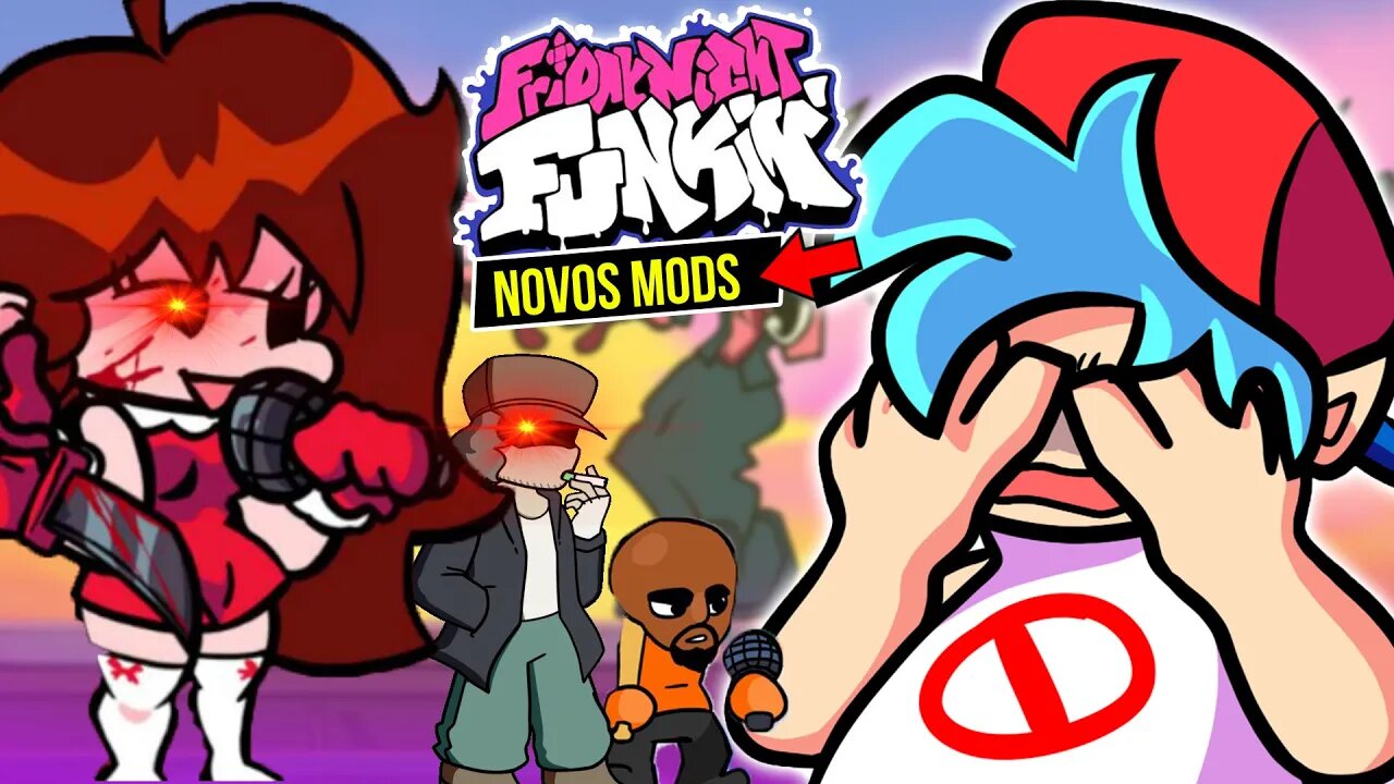 NAMORADA ficou LOUCA no FRIDAY NIGHT FUNKIN com NOVOS mods