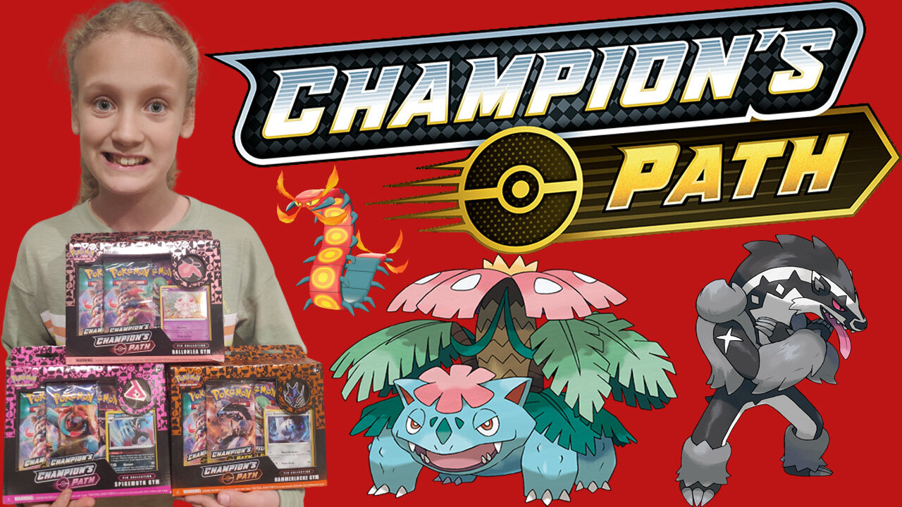 Champion’s Path Pin Collection: Ballonlea, Spikemuth, and Hammerlocke Gyms Pokémon cards!