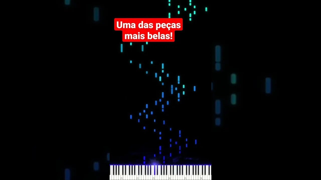 Uma das peças de piano mais bela já criada!! #shorts