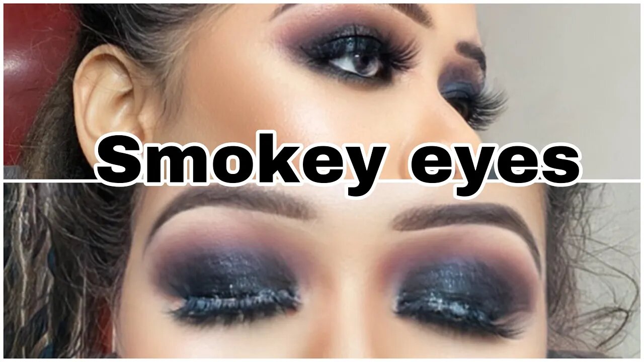 PERFECT BLACK SMOKEY EYE TUTORIAL | STEP BY STEP