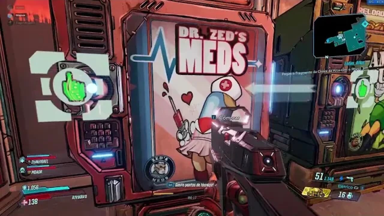 BORDERLANDS 3 PARTE 3 Só Loot Lendários CO OP! Em Português PT BR