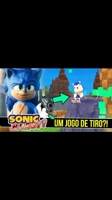 E se o SONIC FOSSE um JOGO FREE FIRE?! | SONIC BLASTED #shorts