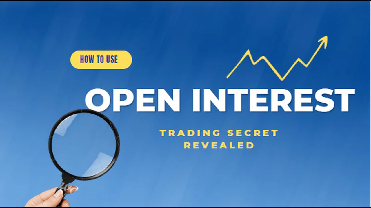 Open Interest Trading Strategy || How To Use Open Interest In Futures || Secret Strategy Revealed