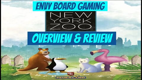 New York Zoo Board Game Overview & Review
