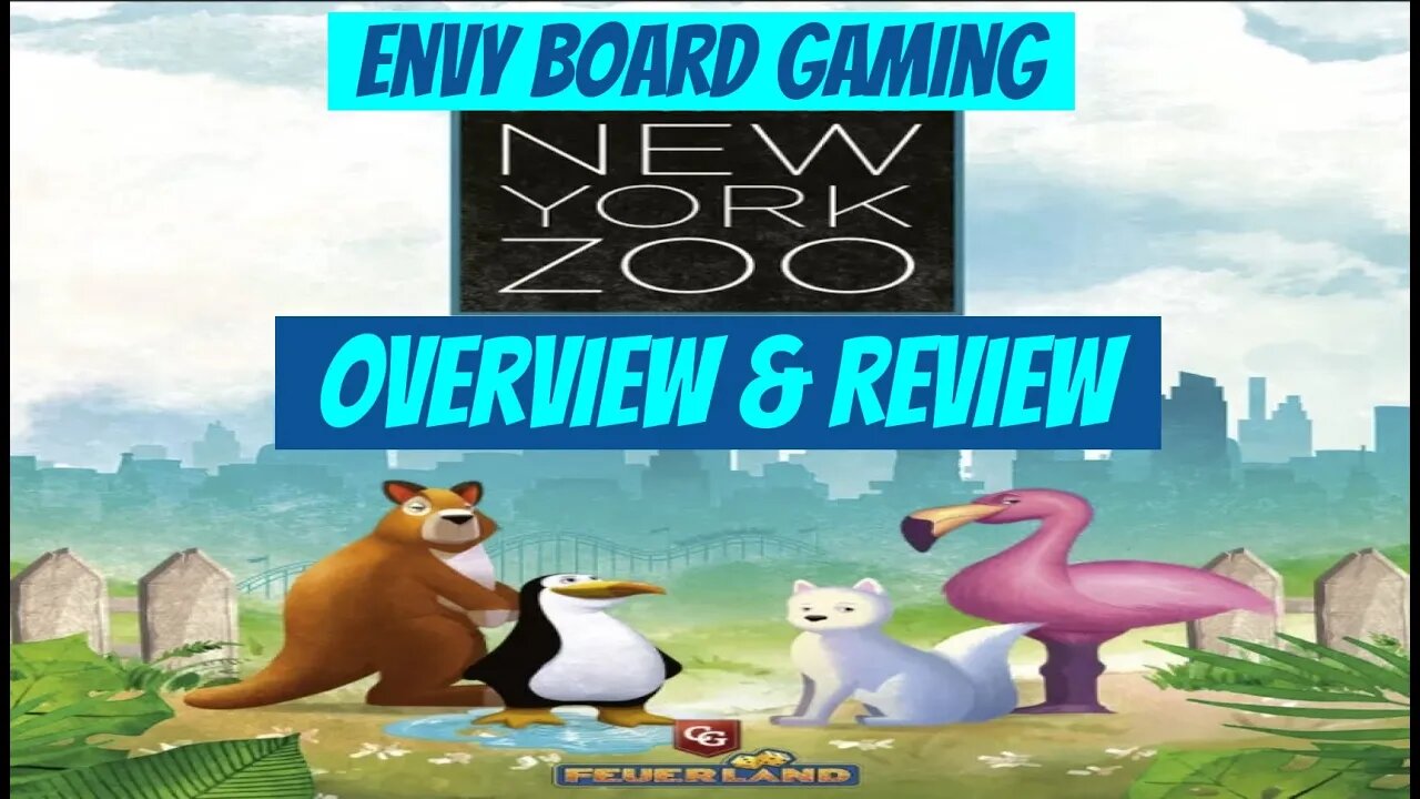 New York Zoo Board Game Overview & Review