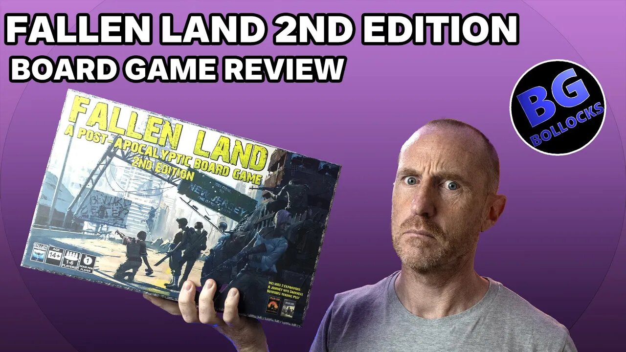 Fallen Land 2nd Edition Board Game Review