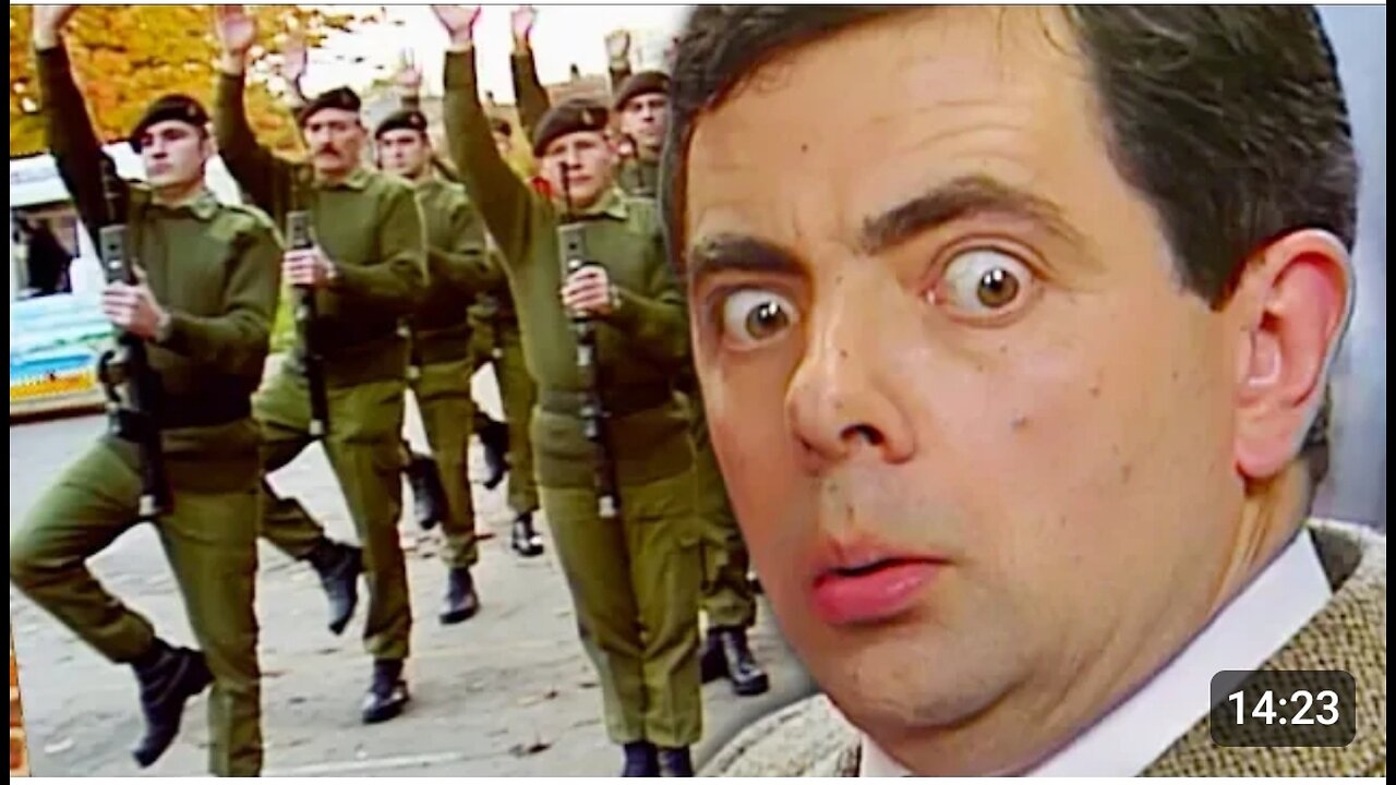 Mr Bean Army funny clips 🤣😂comedy