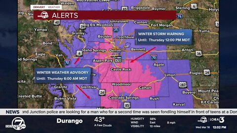 Wednesday 11 a.m. weather forecast