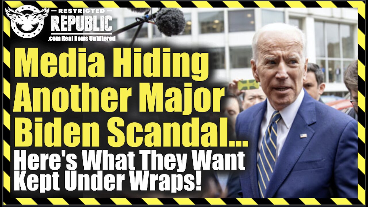 Media Hiding Another Major Biden Scandal… Here’s What They Want Kept Under Wraps!