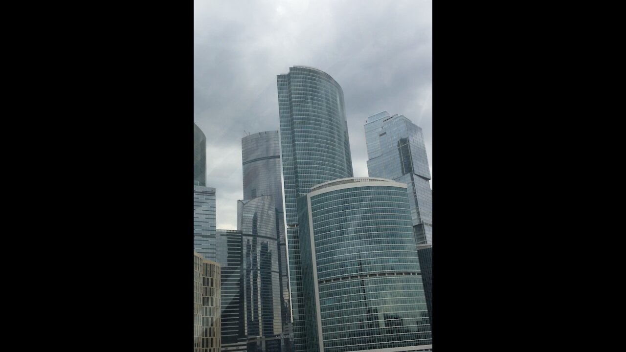 Moscow City - The main Business district in Russia.