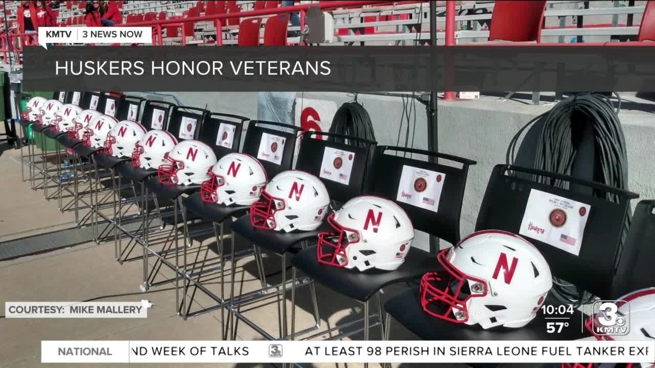 Daegan Page and others honored at Husker game