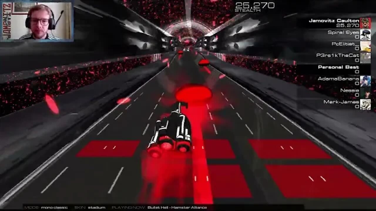 Audiosurf: Bullet Hell -Hamster Alliance Featuring Campbell The Toast [Attempt]