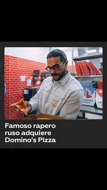Famoso rapero compra restaurantes Domino’s Pizza en Rusia