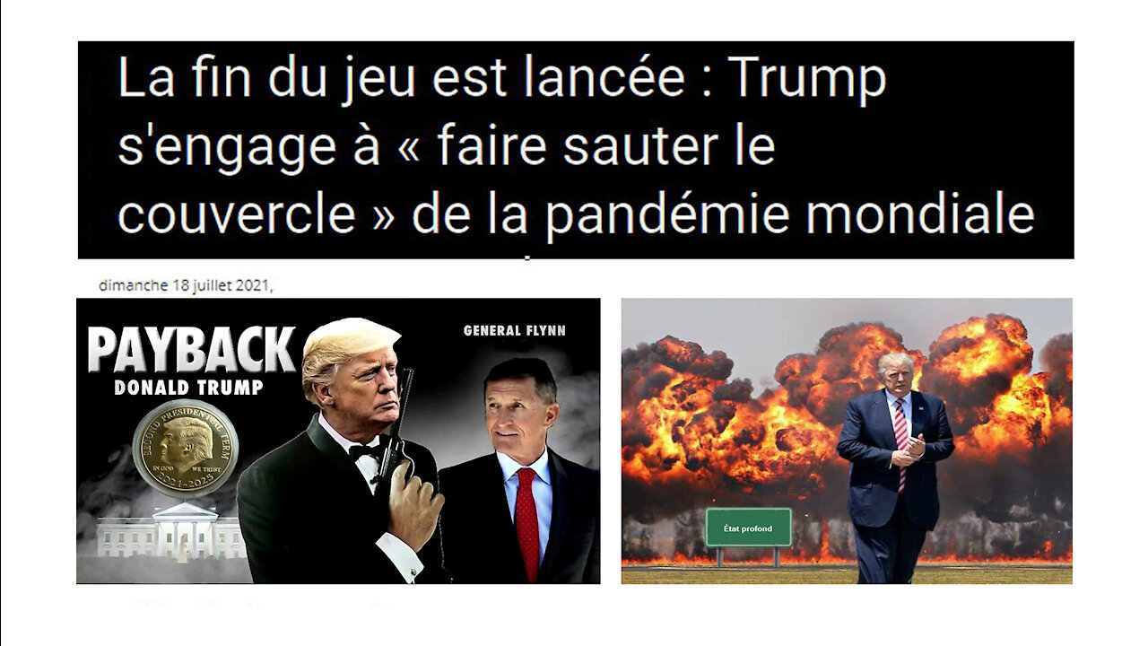 USA/ D.TRUMP: "La fin du jeu est lancée"! (Hd 1080) Lire descriptif.