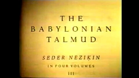 Ancora a proposito di Talmud.