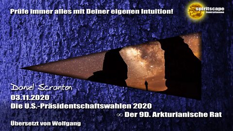 Die U.S.-Präsidentschaftswahlen 2020 ∞ Der 9D. Arkturianische Rat
