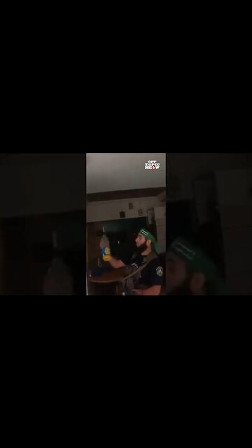 Hamas Members Entering Kibbutz Kissufim