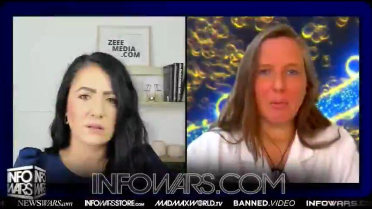 Maria Zeee & Dr. Mihalcea on Infowars edited for brevity 02-Dec-2023