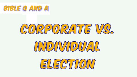 Corporate vs. Individual Election