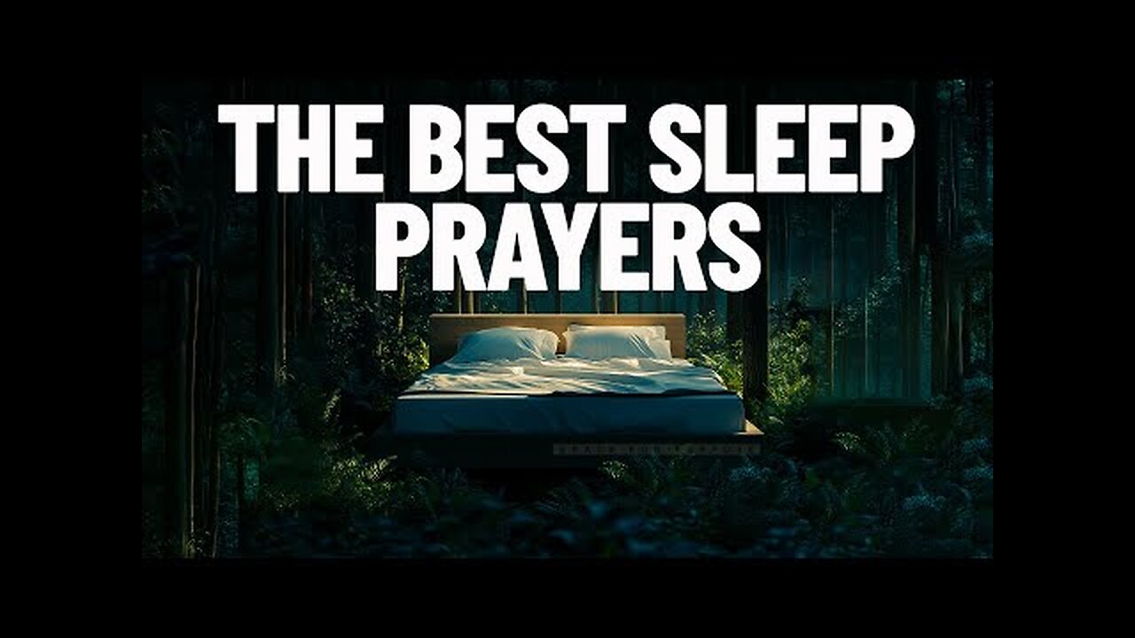 The Most Anointed Prayers To Fall Asleep - Peaceful Bible Sleep Talk Down To Invite God's Presence