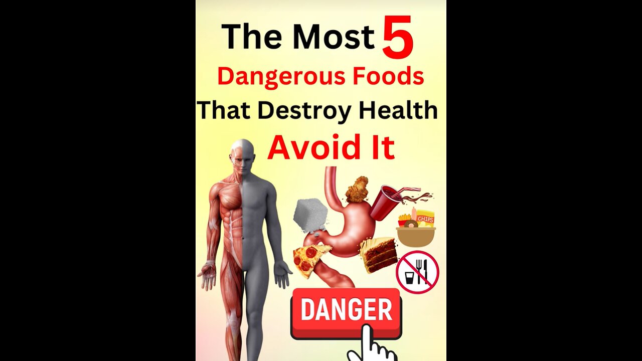 5 Dangerous foods that destroy #healthtips #dyk