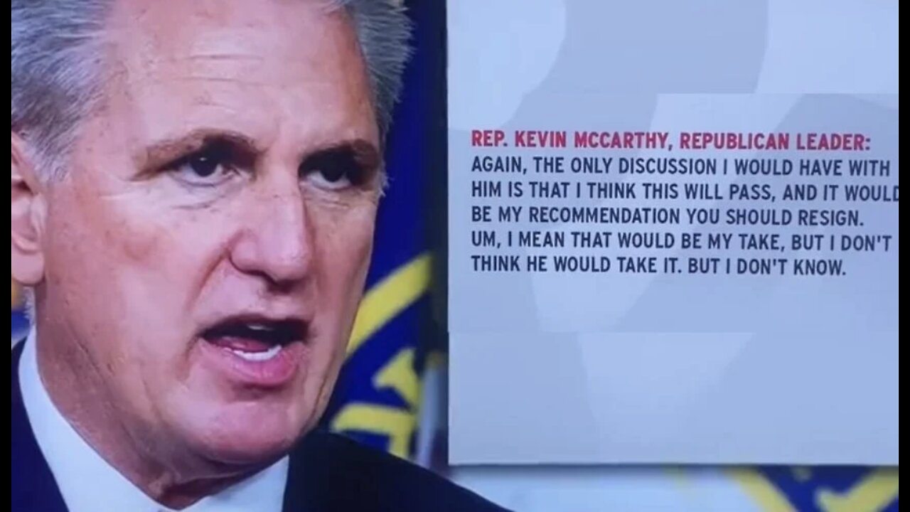 Kevin McCarthy -Obama -Durham & HRC -Southern Border -J6 -Hunter -Russia -4/22/22