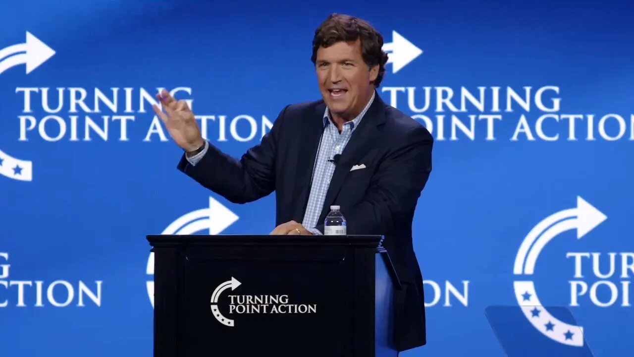 Tucker Carlson at TPUSA ACTCON 2023