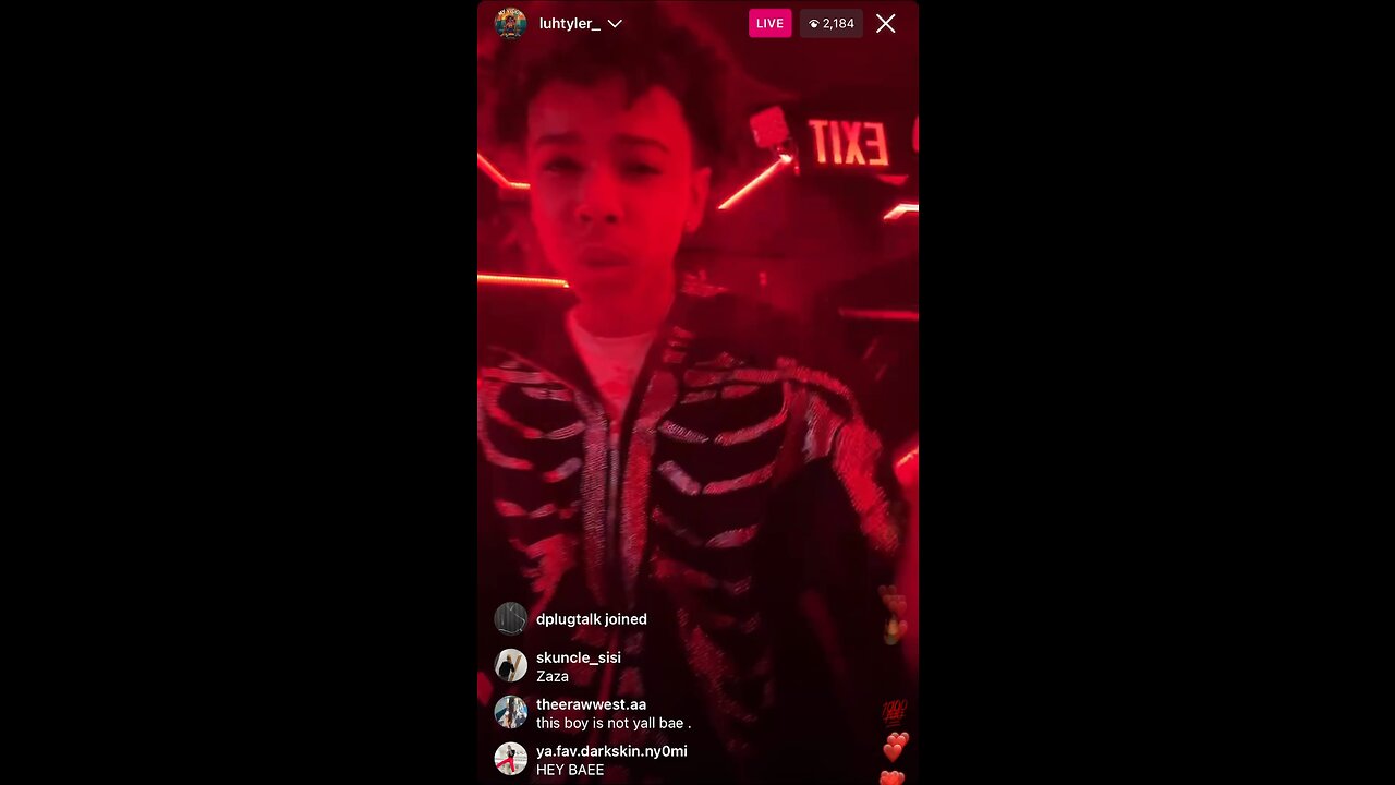 LUH TYLER IG LIVE: Luh Tyler Play Unreleased Banger Song And Turn Up In The Studio (22/04/23)