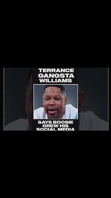 Terrance Gangsta Williams says Boosie helped grow his YouTube channel! Full interview out NOW!