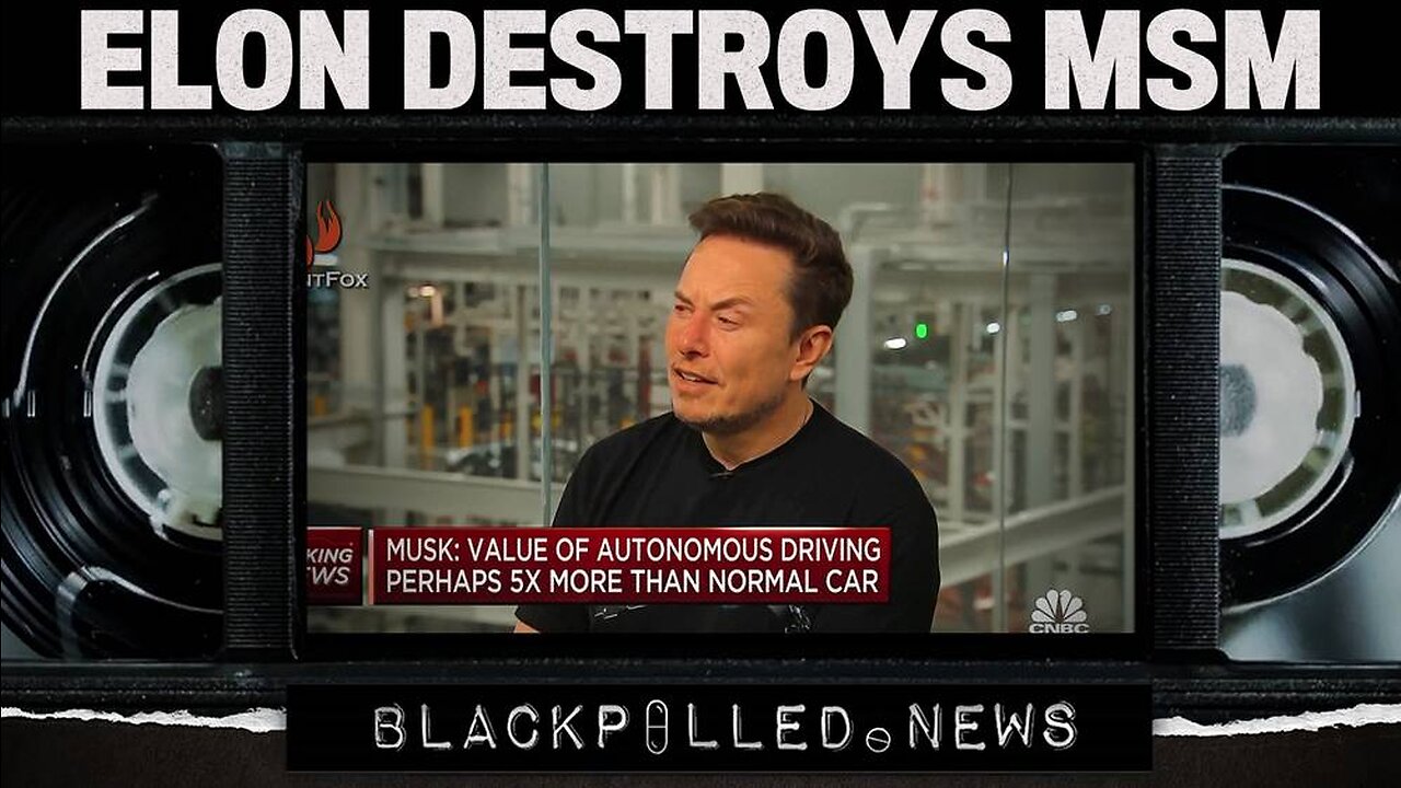 WATCH: Elon Musk Obliterates MSM / ADL In Bombshell Interview