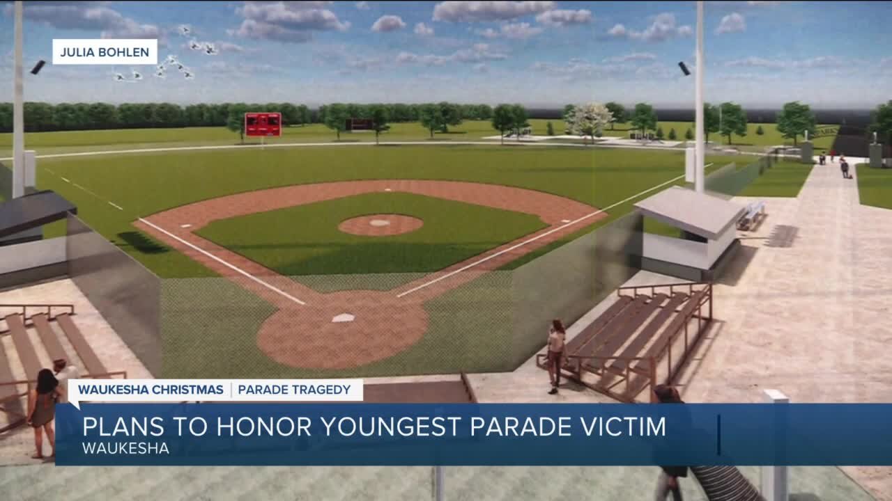 Plans to honor youngest victim in the Waukesha parade attack