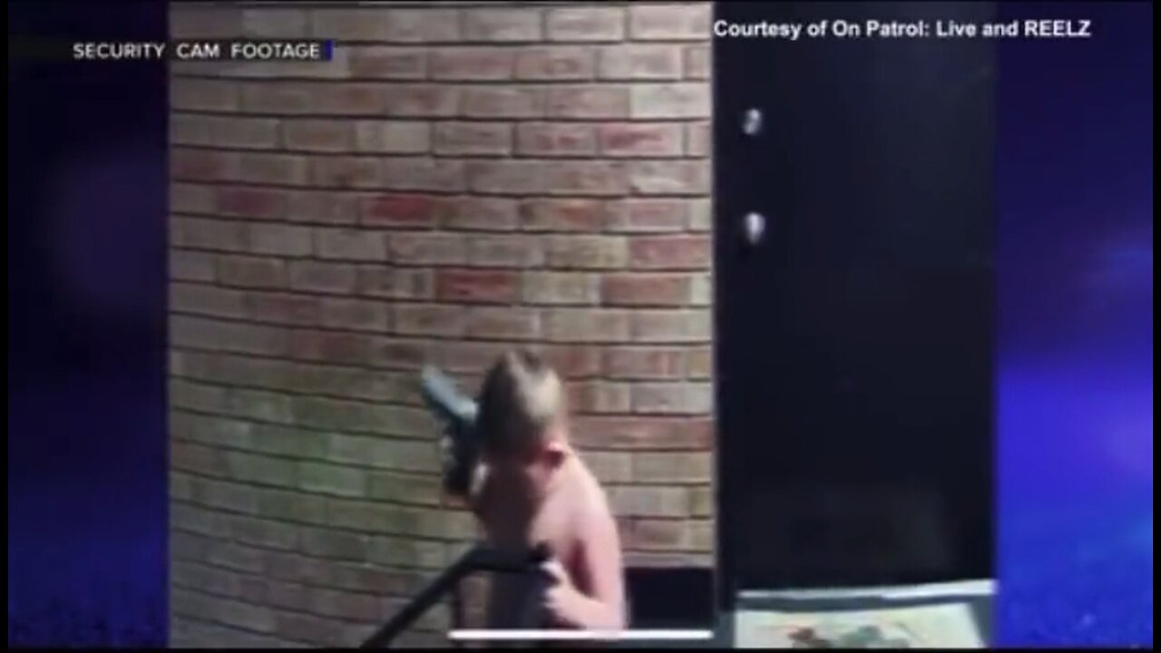 Father Arrested After 4-year-old Seen Waving Gun On Live TV