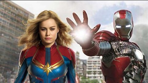 Captain Marvel & Iron man Fight - Thanos Marvel's Future Fight