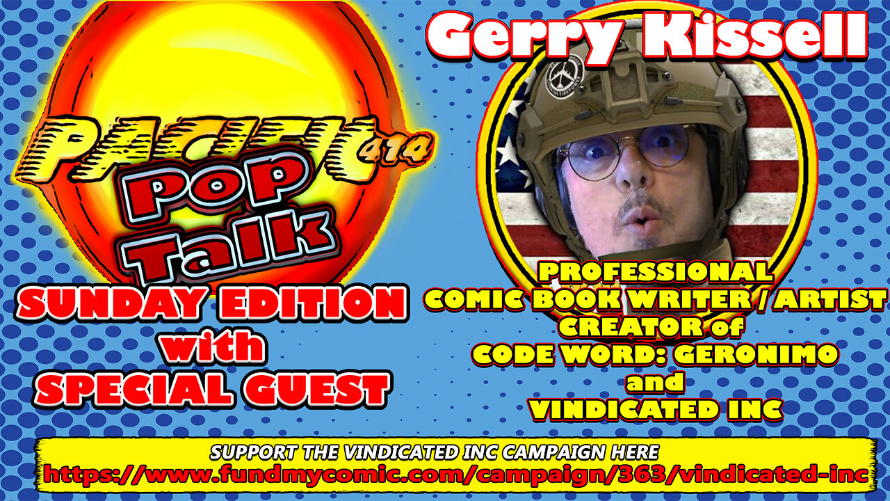 #pacific414 Pop Talk Sunday Edition with Special Guest Gerry Kissell