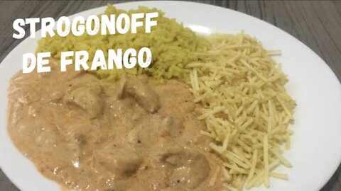 Strogonoff de Frango - RECEITA NOSSA DE CADA DIA