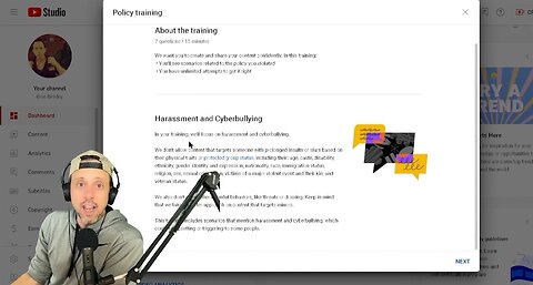 My YouTube Cyberbullying & Harassment Sensitivity Training (DNB)