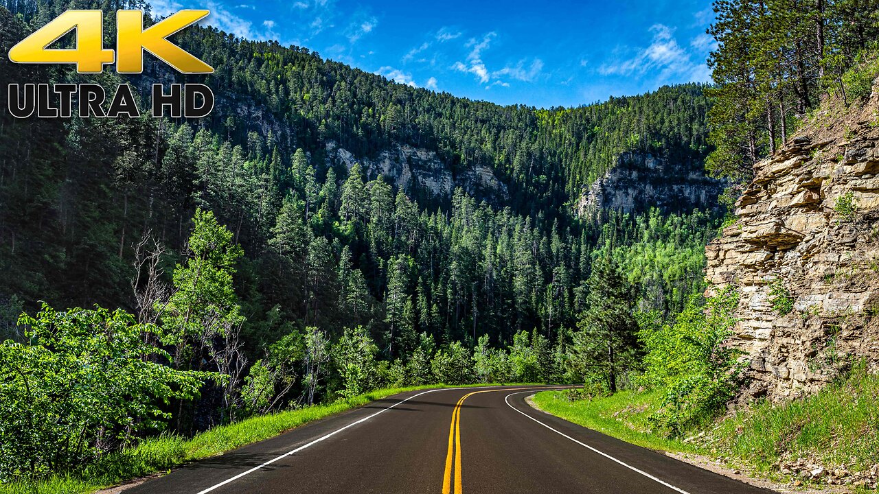 Colorado Rocky Mountain Scenic Drive on Grand Mesa Scenic Byway 4K