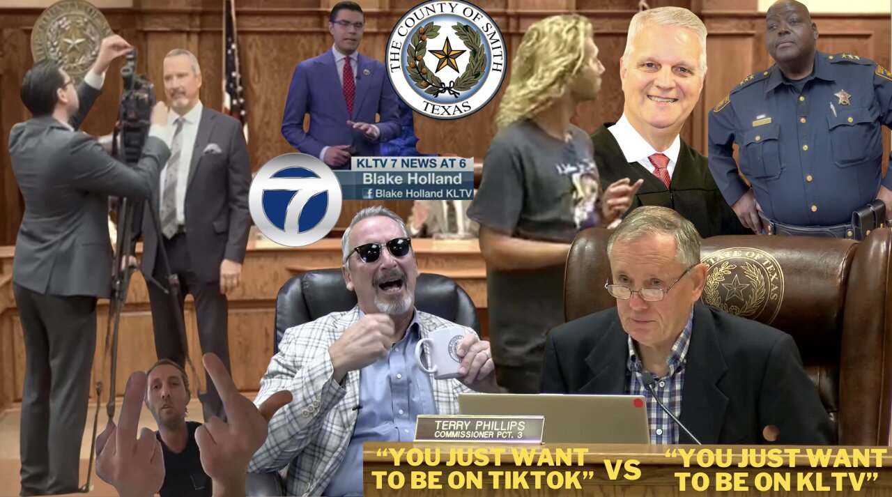Smith County Judge Neal Franklin wants to be on KLTV, Blake Holland Coverups; Welcome to Tyler, TX