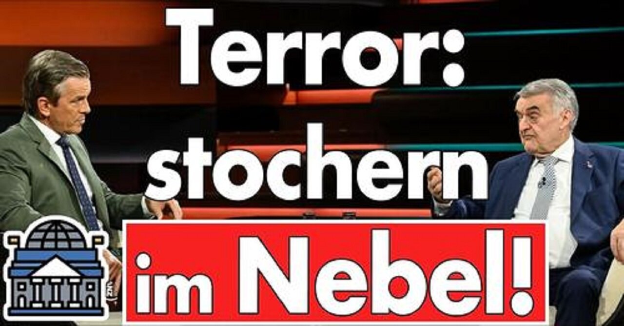 Lanz: Wissen wir wer kommt? Islamisten: 'Wir stochern im Nebel' Dann kann ich Polizisten einsparen!