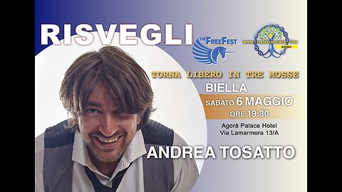 RISVEGLI - "Torna libero in tre mosse" - intervista ad Andrea Tosatto