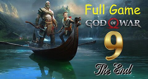 God of War 100% Full Game Part 9 the end