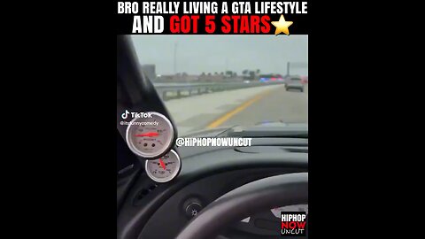 Bro out here living a GTA lifestyle