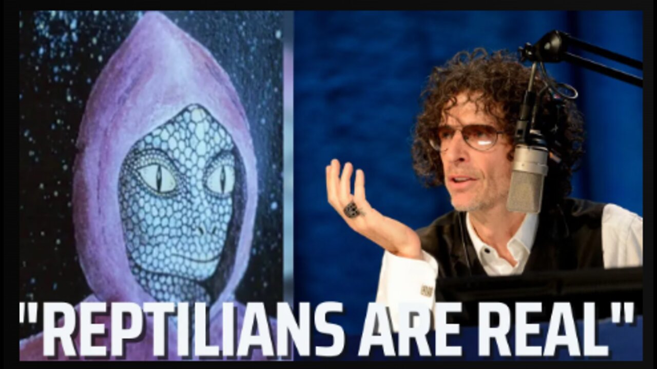 HOWARD STERN SHOW - Shapeshifting Reptilians Run The Music Industry