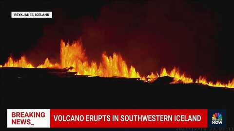 Volcano In Southwestern Iceland Erupts, Forcing Thousands To Evacuate